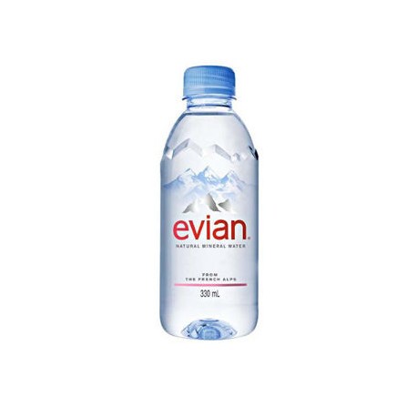 Agua Evian Pet 24 de 330 mL