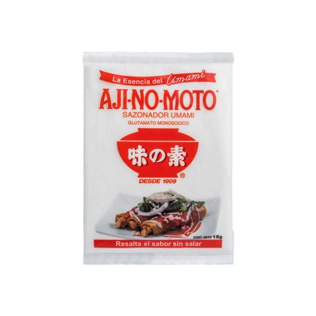 Ajinomoto Glutamato Monosodico Sazonador Bolsa de 1 Kg