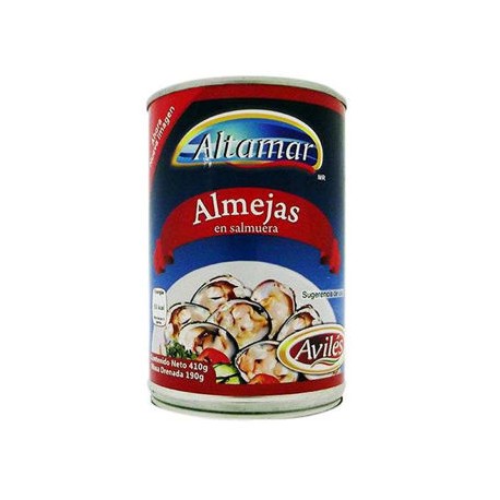 Almejas en salmuera Altamar Lata de 410 g