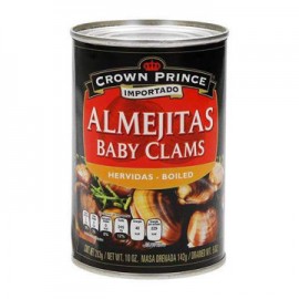 Almejitas baby clams Crown Prince Lata de 283 g