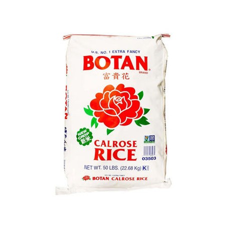 Arroz para sushi BOTAN Bulto de 22.68 kg