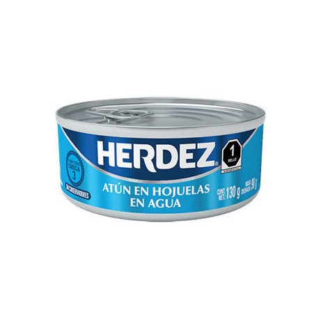 Atun en agua Herdez Lata de 130 g