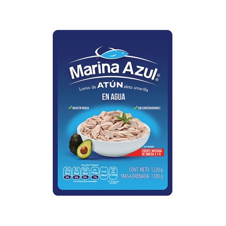 Atun en agua Marina Azul Bolsa de 1.22 Kg