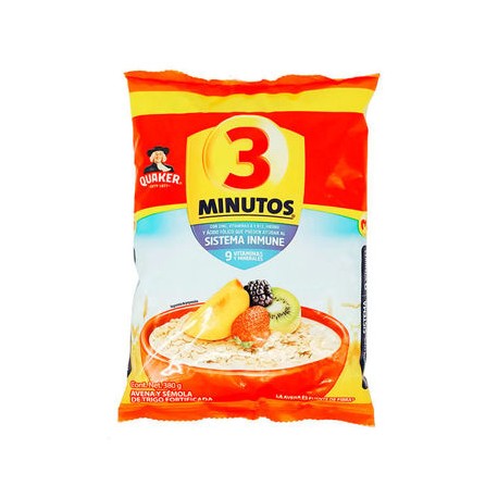 Avena 3 minutos Bolsa de 380gr