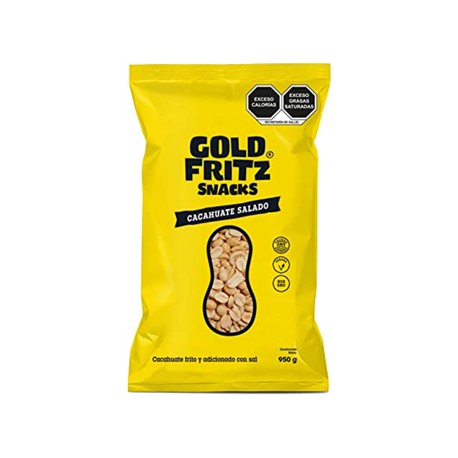 Cacahuate salado Goldfritz Bolsa de 950 g