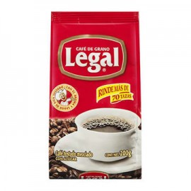 Cafe de Grano Legal Bolsa de 200 g