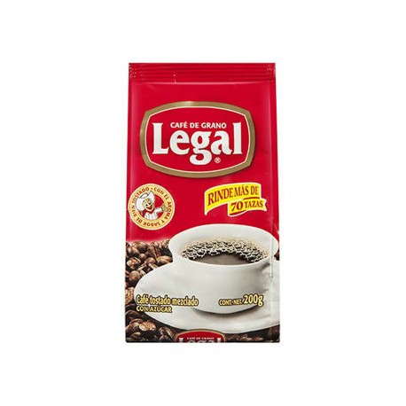 Cafe de Grano Legal Bolsa de 200 g