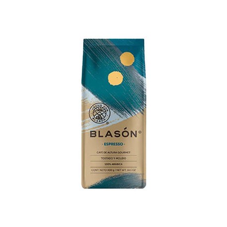 Cafe Molido Expresso Blason Bolsa azul de 400 g