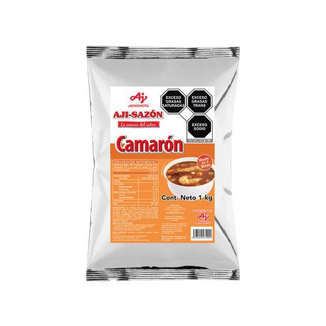 Caldo de Camaron Aji-Sazon Bolsa de 1 Kg