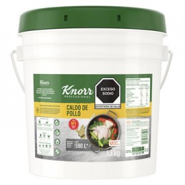 Caldo de pollo Knorr Suiza Cubeta de 13 Kg