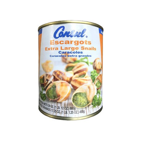 Caracol Extra grande Escargot Lata de 800 g