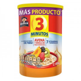 Avena 3 Minutos Bote 400 g