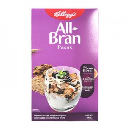 Cereal All-Bran Pasas Kelloggs de 490 g (IEPS inc) ABF