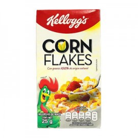 Cereal Corn Flakes individual Kelloggs 50 cajitas de 25 g (IEPS inc.) CF