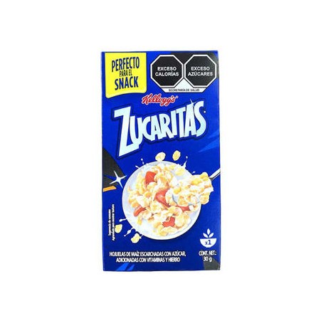 Cereal Zucaritas individual Kelloggs 50 cajitas de 30 g (IEPS inc.) ZUC