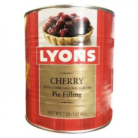 Cereza Cherry pie filling 3.18  kg. Lyons (relleno pay)