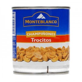 Champiñon en trocitos Monte blanco Lata de 2.83 Kg