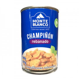 Champiñon rebanado Monte blanco Lata de 380 g