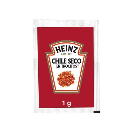 Chile rojo quebrado Heinz 400 sobres de 1 g