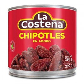 Chiles chipotles La Costeña Lata de 380 g