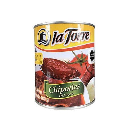 Chiles Chipotles La Torre Lata de 800 g