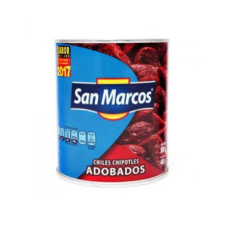 Chiles Chipotles San Marcos Lata de 800 g