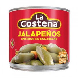 Chiles Jalapeños La Costeña 24 latas de 380 g