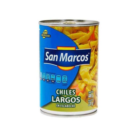 Chiles Largos San Marcos Lata de 400 g