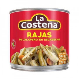 Chiles Rajas La Costeña Lata de 380 g