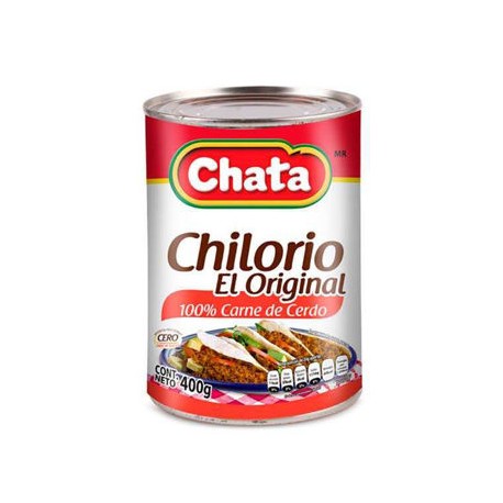 Chilorio de Cerdo La Chata Lata 370 g