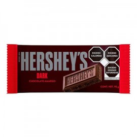 Chocolate Dark Hershey barra de 90 g (IEPS INC) Reposteria