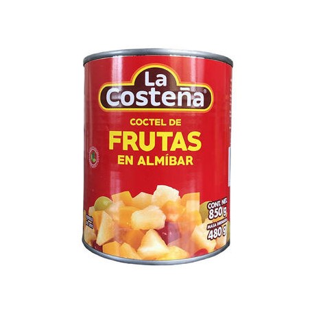 Coctel de frutas Costeña Lata de 850 g