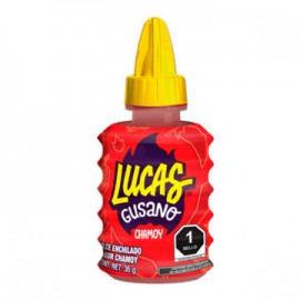 Dulce Gusano Chamoy 10 Pz. Lucas (IEPS INC)