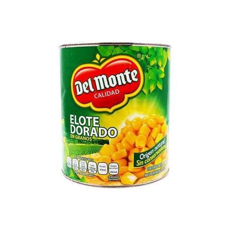 Elote en grano Del Monte Lata de 2.9 Kg