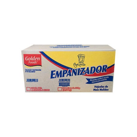 Empanizador Golden 8Kg Hojuelas de Maiz Molidas