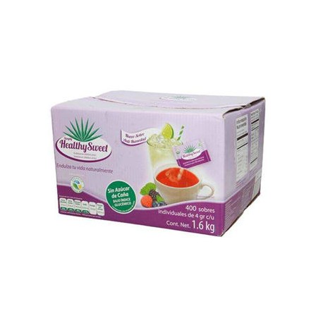 Endulzante con agave Healthy Sweet 400 sobres de 4 g