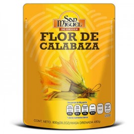 Flor de calabaza San Miguel Pouch 800gr