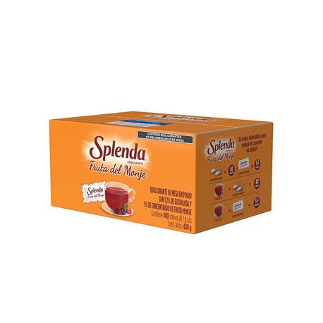 Fruta del Monje Splenda 400 sobres 1 g