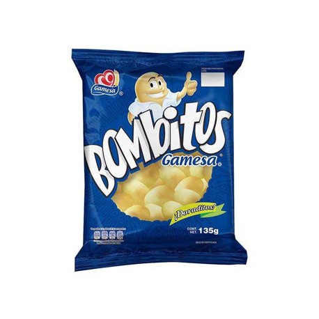 Galletas Bombito Gamesa 12 bolsas de 150Gr. (IEPS INC.)