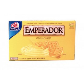 Galletas Emperador Vainilla 16 paquetes de 91 g Gamesa (IEPS inc.)