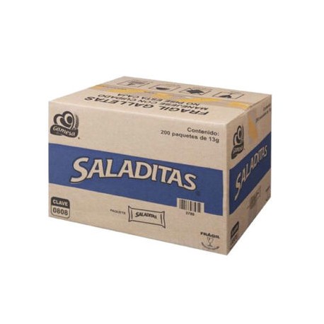 Galletas Saladitas Gamesa 200 paq. 13g