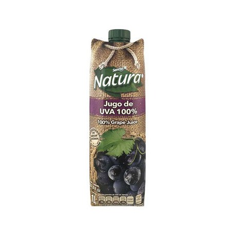 Jugo 100% Uva Natura 12 de 1 L