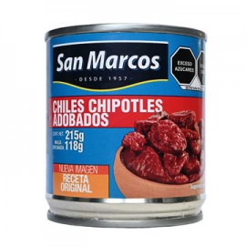 Chiles Chipotles San Marcos Lata 215 g