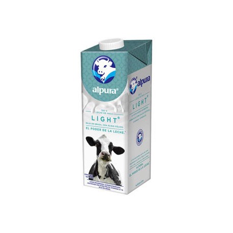 Leche LIGHT Alpura 12 de 1 L