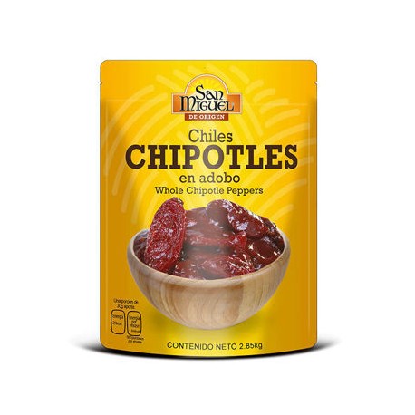 Chiles Chipotles San Miguel Pouch 2.85 Kg