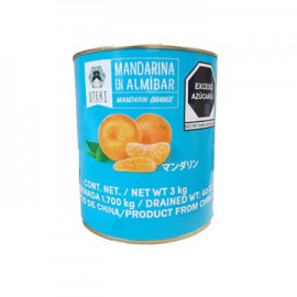 Mandarina en Gajos UTEKI Lata 3 Kg