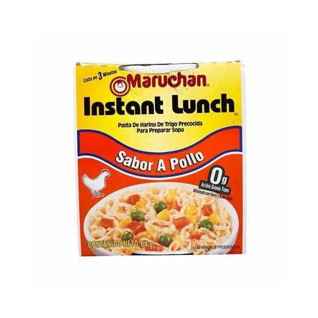 Maruchan Chicken Pollo 12 de 64 g (IEPS INC)