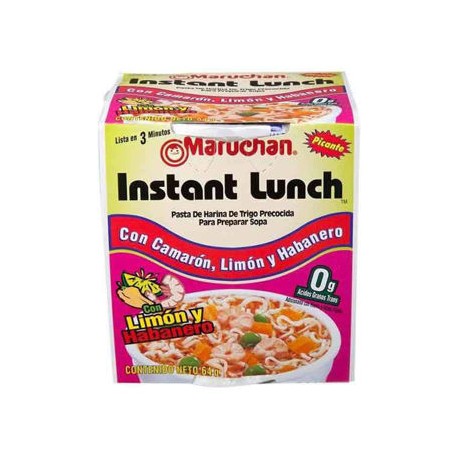 Maruchan con Habanero 12 de 64 g (IEPS INC)