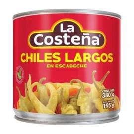 Chiles Largos Costeña Lata de 380 g