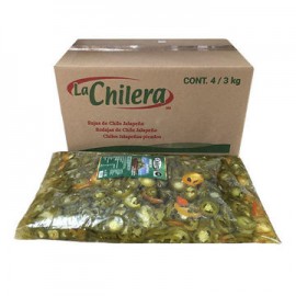 Chiles Nachos La Chilera 4 Volpack de 3 Kg